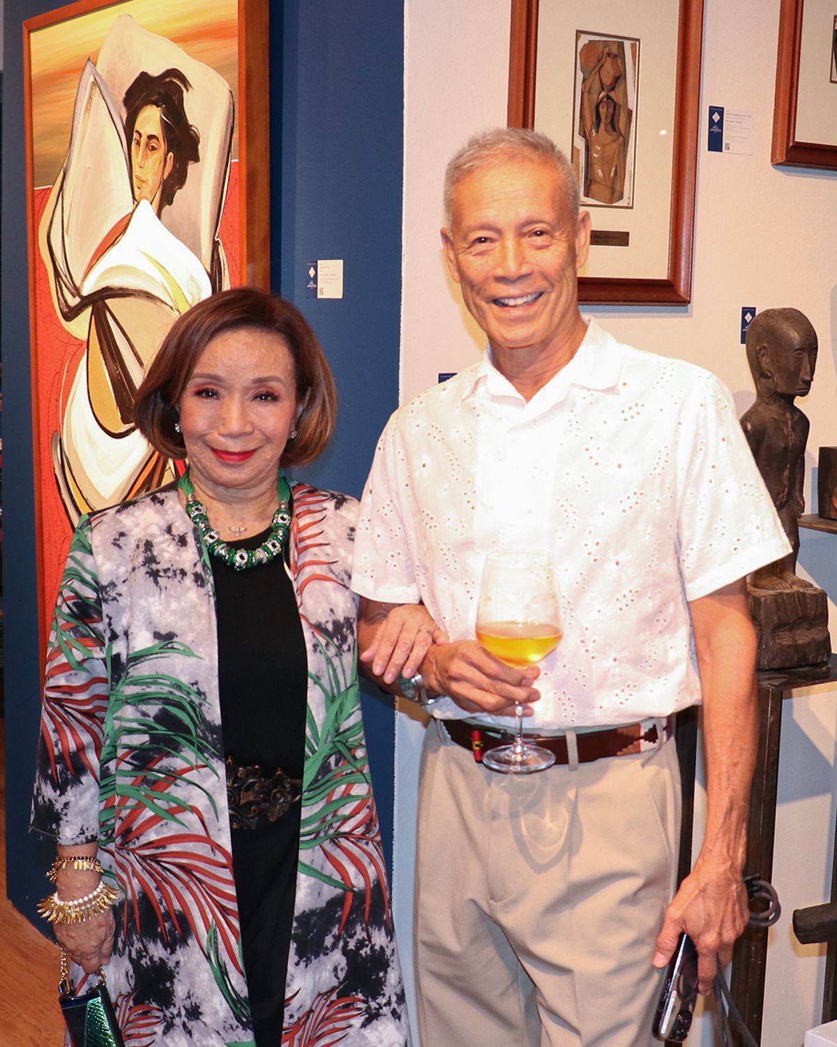 Tokie Tantoco Enriquez and Renato Enriquez.